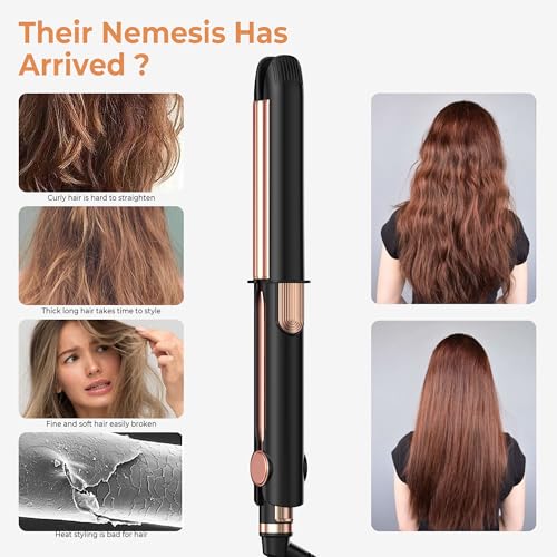 yeshuai Ceramic Flat Iron, Hair Straightener & Curler の商品画像 7