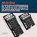 True Mods 12-Way Modular Ground Terminal Block [Expand with Up to 12 Fuses] [Protective Cover] [Copper Bus Bar] Negative Power Distribution Busbar for Truck Marine Boat Automotive Motorcycle UTV ATV