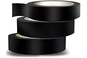 Ultra-Versatile THIN BLACK ELECTRICAL TAPE: Flame Retardant, Waterproof, Heat-Resistant, Sticky Insulation Tape For Everyday Use