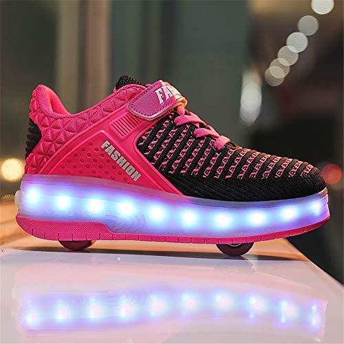 Scarpe LED,Scarpe da Skateboard a LED Light-UP,per...
