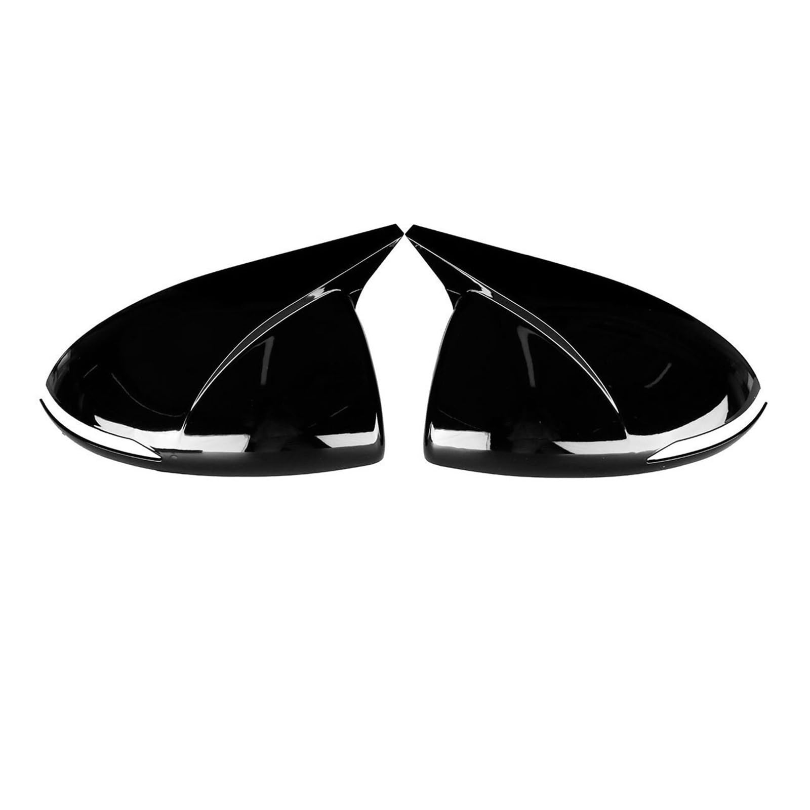 Specchietto retrovisore dell'automobile Per Hyundai Per Sonata DN8 2020-2022 Look Car Specchietto retrovisore Copertura Coperchio Laterale Custodia Addon(Glossy Black)