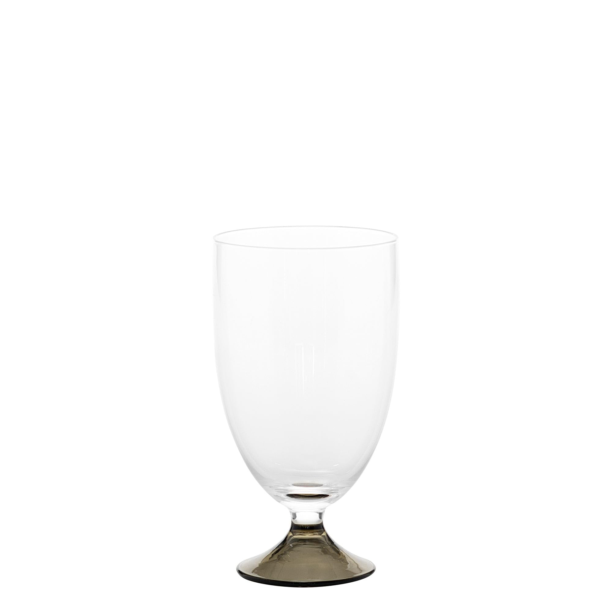 Verre à eau Maestro gris Zafferano idéal pour vos dîners élégants