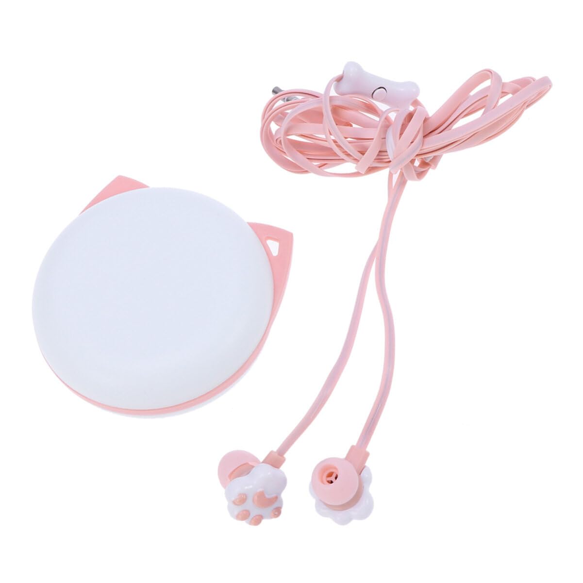 AOKWAWALIY Custodia protettiva per auricolari wireless a forma di zampa di gatto, antipolvere, senza fili