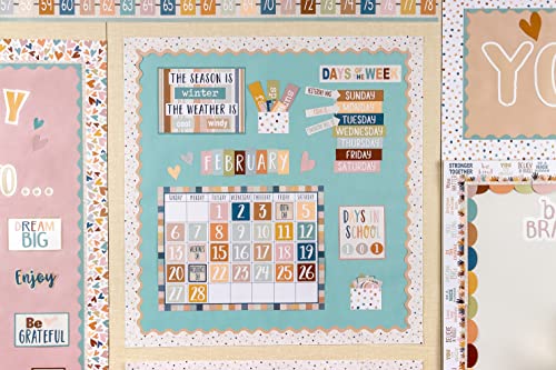 Teacher Created Resources TCR77410 Calming Blue Better Than Paper® Bulletin Board Roll thumb #3