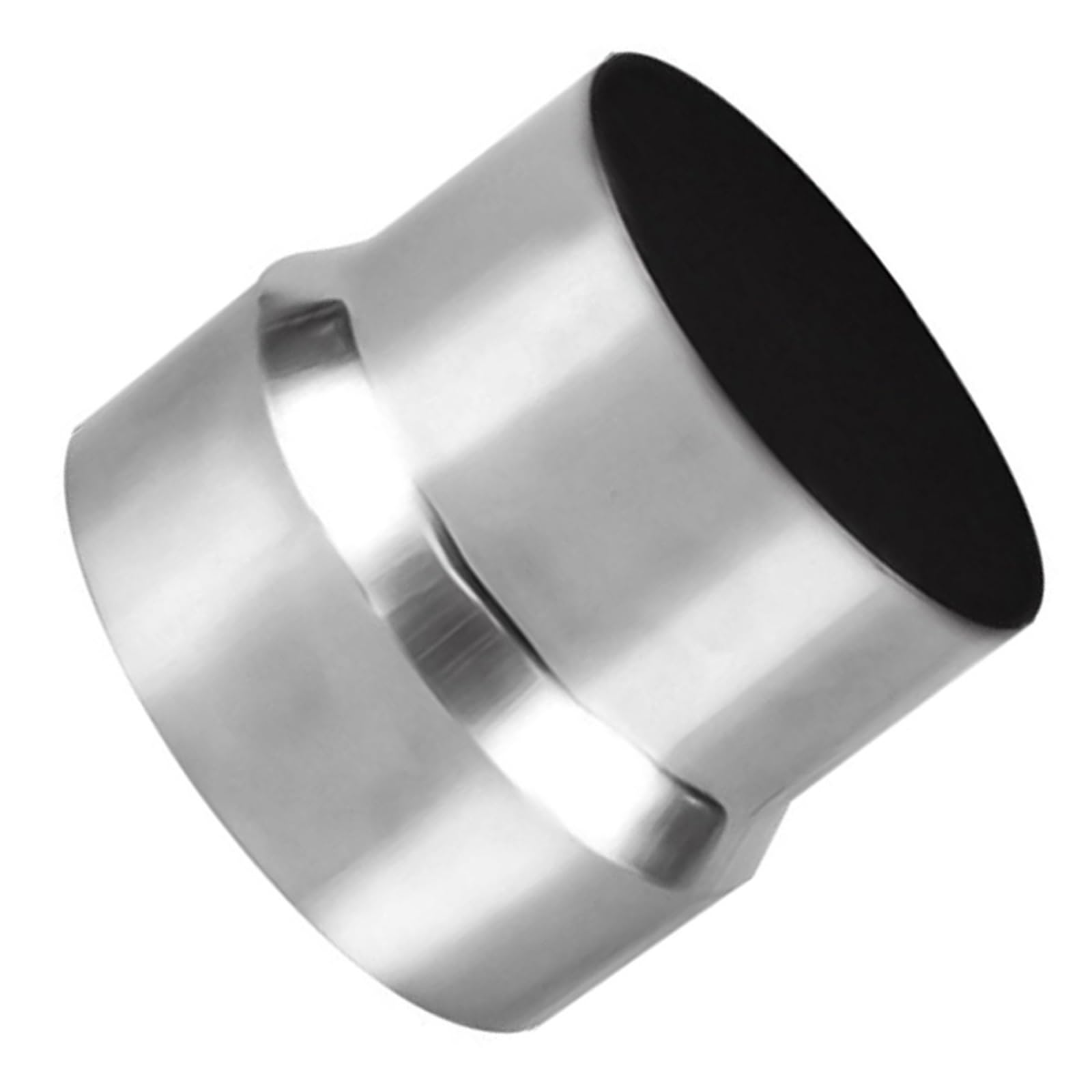 Flue Liner Reducer 90mm to 80mm, 1pcs Stainless Steel Tubing Connector Chimney Adaptor Stove Pipe Joint Hose Tube Connector