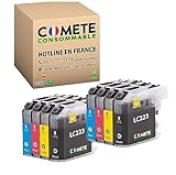 ÉCONOMIQUE ET ÉCORESPONSABLE : Les cartouches et toners de marque Française Comete Consommable assurent un approvisionnement local à l'impact écologique réduit, vous offrant une solution à la fois économique et éco-responsable. Engagé dans la défense de l’environnement, nous supprimons tous les suremballages inutiles autours de nos cartouches et fournissons gratuitement des enveloppes T pour le recyclage de vos cartouches usagées.