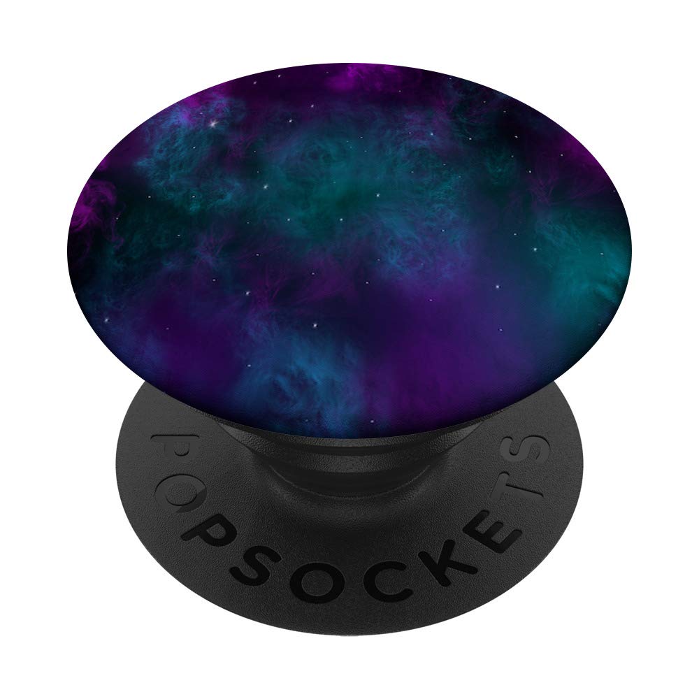 Collapsible Grip for Phone & Tablet - Nebula Galaxy PopSockets PopGrip: Swappable Grip for Phones & Tablets