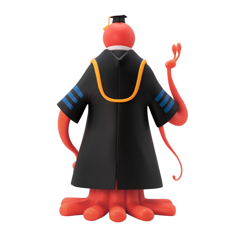ABYstyle Studio – Figurine Assassination Classroom Koro Sensei Rouge – Produit Officiel – Statue Premium – Finitions Haute Qualité – Pièce de Collection