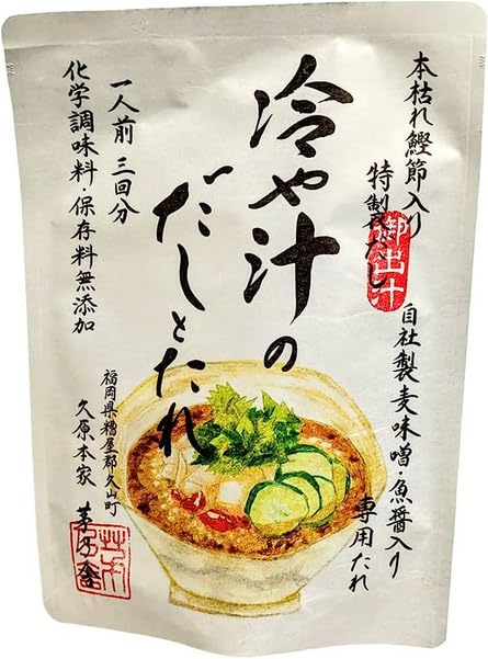 Amazon.co.jp: 茅乃舎 冷や汁のだしとたれ (1人前×3回分) ×2袋セット