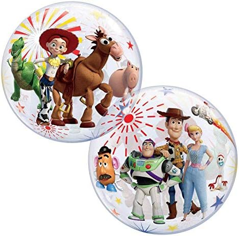 Qualatex22" Toy Story 4 Bubble Balloon, Multicolor