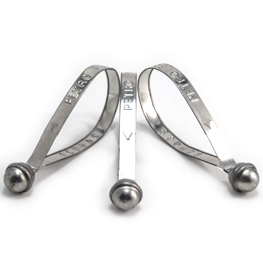 Lot de 100 joints de sécurité numérotés pour camion - Étiquette d'expédition en métal pour colliers de câble de remorque pour conteneur