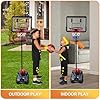 51tgkerw+kl - Kids Basketball Hoop for Indoor Outdoor Play for 3 4 5 6 7 8 Year Old Stand Adjustable Height 2.9 ft-6.2 ft, Basketball Hoops Goal Ball Games Toys for Boy Girls Age 3-4 5-6 7-8