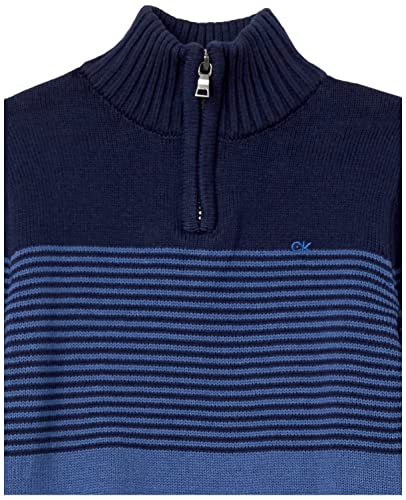 Image of Calvin Klein boys 3-piece Sweater Set With Matching Button-down Shirt and Pants
