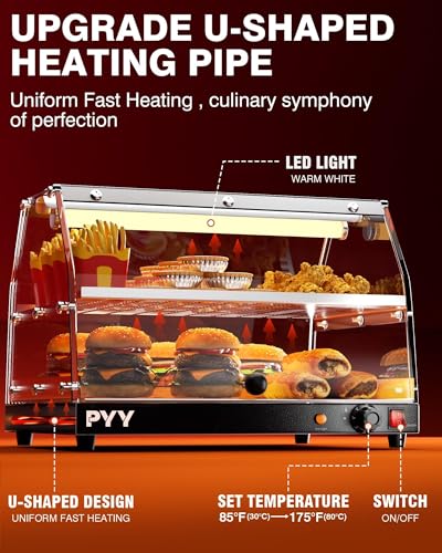 Commercial Pretzel Warmer Display Case