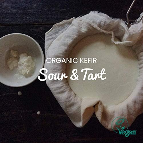 Freshly Fermented  Organic Certified Milk Kefir Grains Starter Culture, 10 Grams