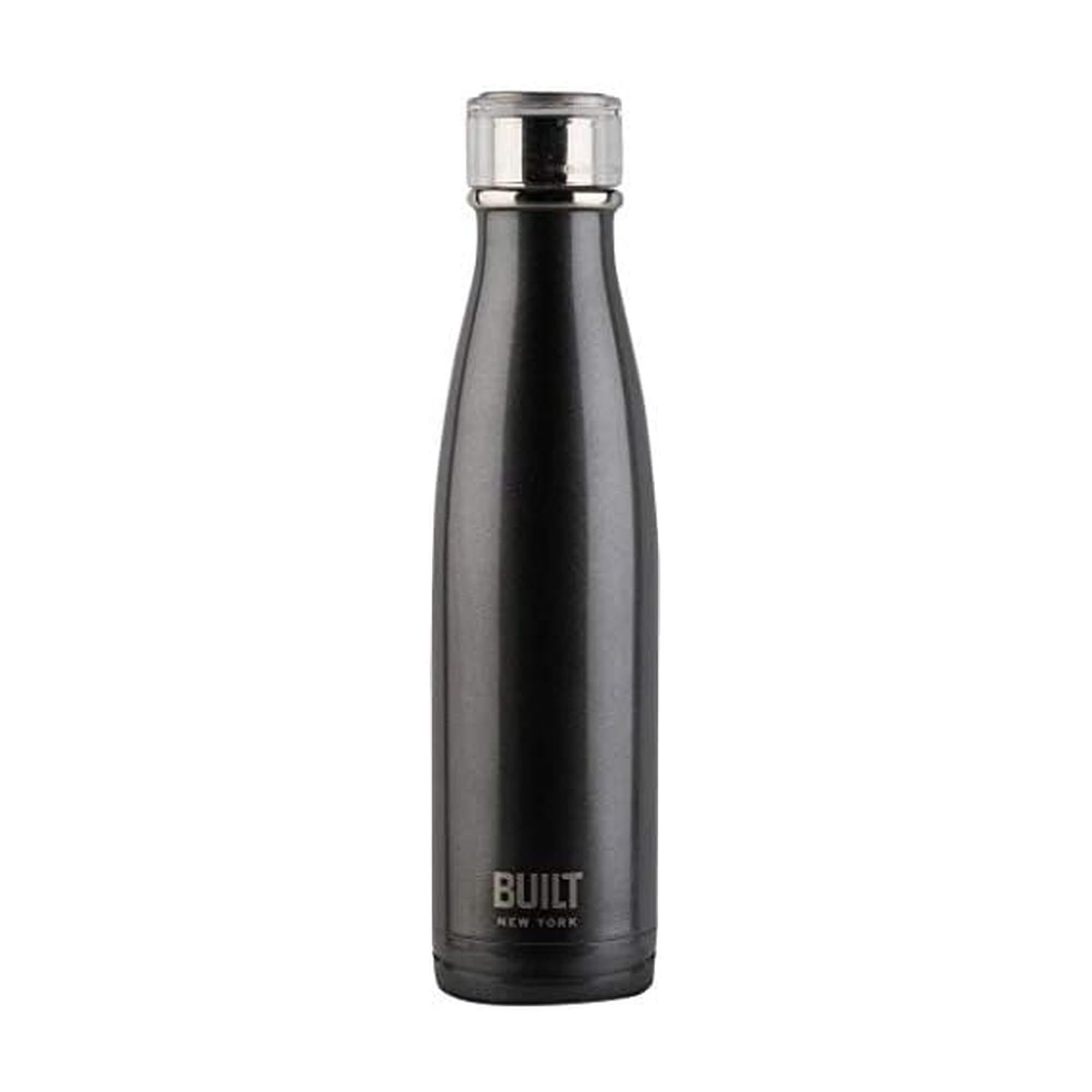 BUILT NY 500ml PERFECT SEAL HYDRATION BOTTLE - Charcoal Grey