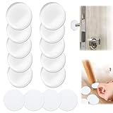 【Fácil de usar】El diseño autoadhesivo hace que estos protectores de tope puerta pared autoadhesivo transparente sean muy fáciles de instalar, fáciles de despegar y pegar, rasgar sin dejar rastro. Silicona transparente de alta calidad, alta elasticidad, adhesivo fuerte en la parte posterior, diseño invisible invisible transparente, no arrastrará la decoración de su hogar.
