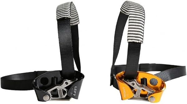 Pie Ascender Cuerda de Escalada en Roca Espeleología Pies Ajustables Elevador Deportes al Aire Libre Camping Montañismo Hardware de Seguridad - 4
