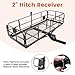 Carivia 500 Lbs Folding Hitch Mount Cargo Carrier, 60