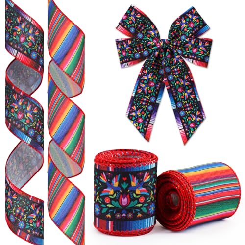 Glodecart 2[ LVJ{ C[ [X{EbsOMtgp Serape Cinco De Mayo { MtgbsO p[eB[fR[V DIYNtgp 2.5C` X 10[h Zy LVJtB