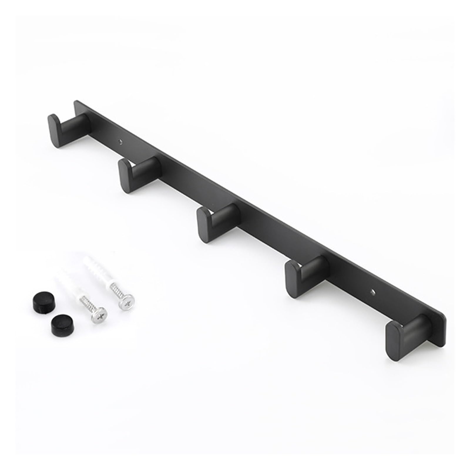 Garderobenständer, Wandhaken, Badezimmer-Wandhaken(Black 3 Hooks)