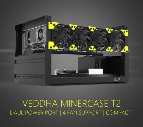 Bleevin-Veddha T2 Mining Case 6GPU
