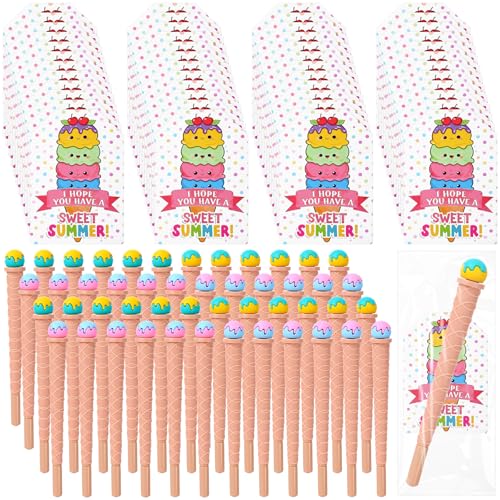 Cadeaux fin d'année scolaire Crtiin : 48 stylos et cartes