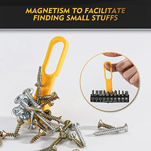 Suplutux Magnetic Stud Finder, Magnet Stud Finder Tool, Metal Detect Stud Ball Through 5/8" Drywall, Wood Or 3/4" Plywood Paneling, Ceramic Tiling, Etc #TOP6