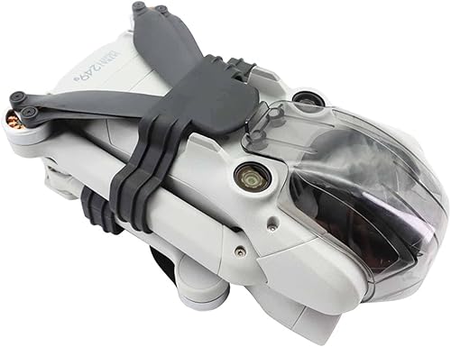 Miniatura 5 de Hélices Protector de correa de protección estabilizador Hélices fijador para DJI Mini 3 ProMini 3 RC Drone Blade Protector Accesorios (negro)