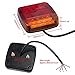 Luz Trasera Remolque 4PCS LED Pilotos Traseros Impermeable IP65 Luz de Freno...
