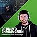 Elgato Green Screen MT - Wall-Mounted Retractable Chroma Key Backdrop with Wrinkle-Resistant Fabric for background removal for Streaming, Video Conferencing, on Instagram, TikTok, Zoom, Teams, OBS