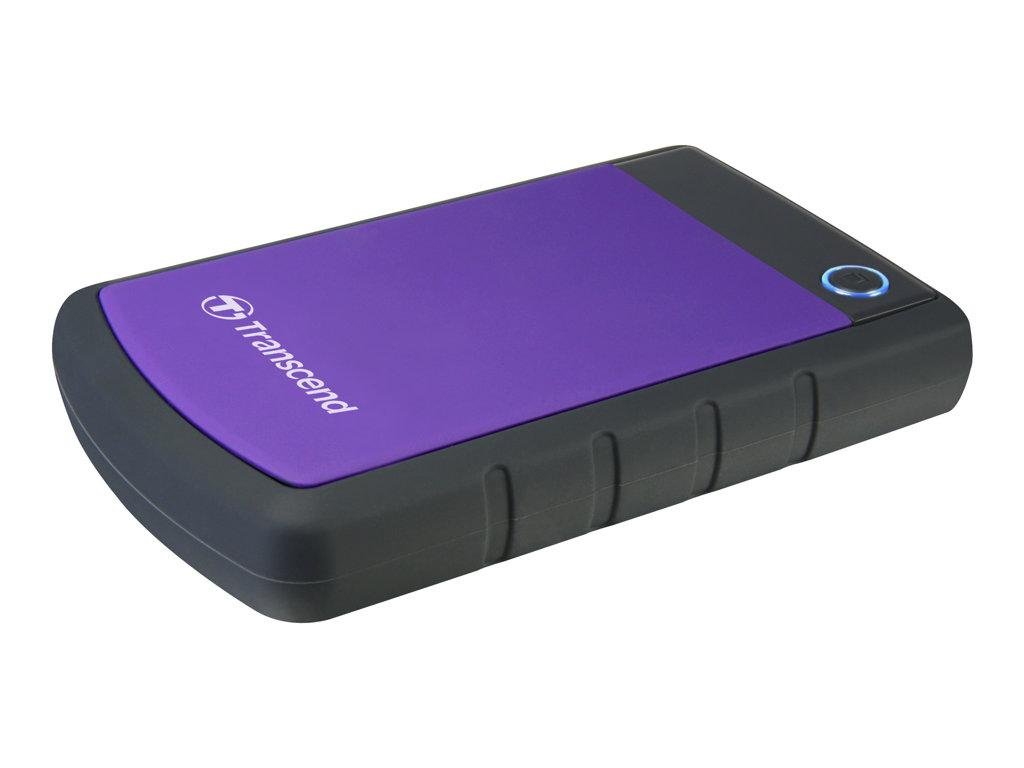 Transcend StoreJet 1TB External HDD - USB 3.1 Gen1 | Excellent anti-shock protection | One touch auto backup | 2.5" HDD | 3 Yrs. Warranty |Purple - TS1TSJ25H3P (B004XFZTSQ) Amazon Price History, Amazon Price Tracker