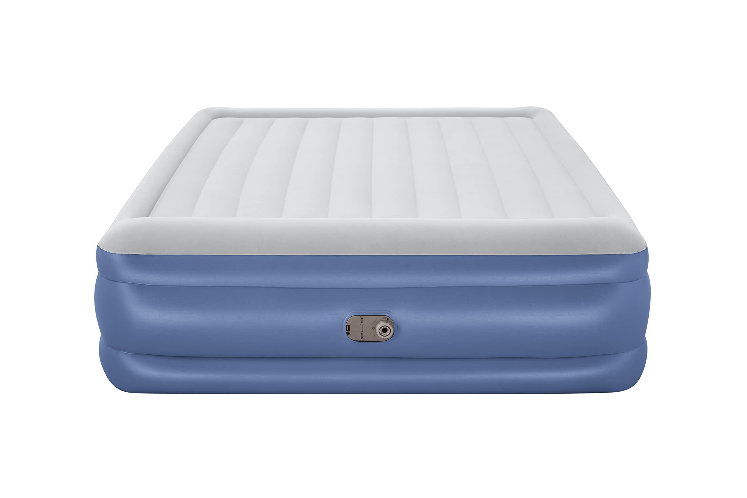 Bestway 80" x 76" x 22"/2.03m x 1.93m x 56 cm Tritech Air Mattress King Built-in AC Pump
