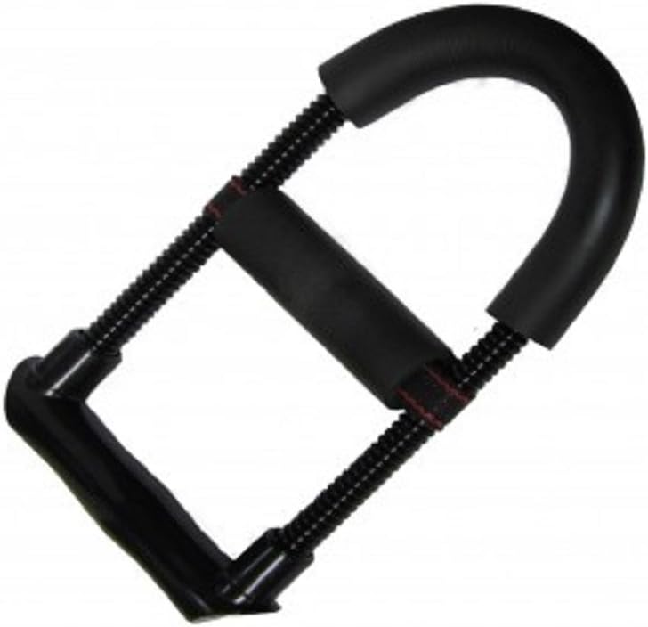 Wrist Strength. Hand Grip Forearm Exercise. These Grippers Build Muscle. Grips Help Arm Fitness Too. A Great Exerciser.