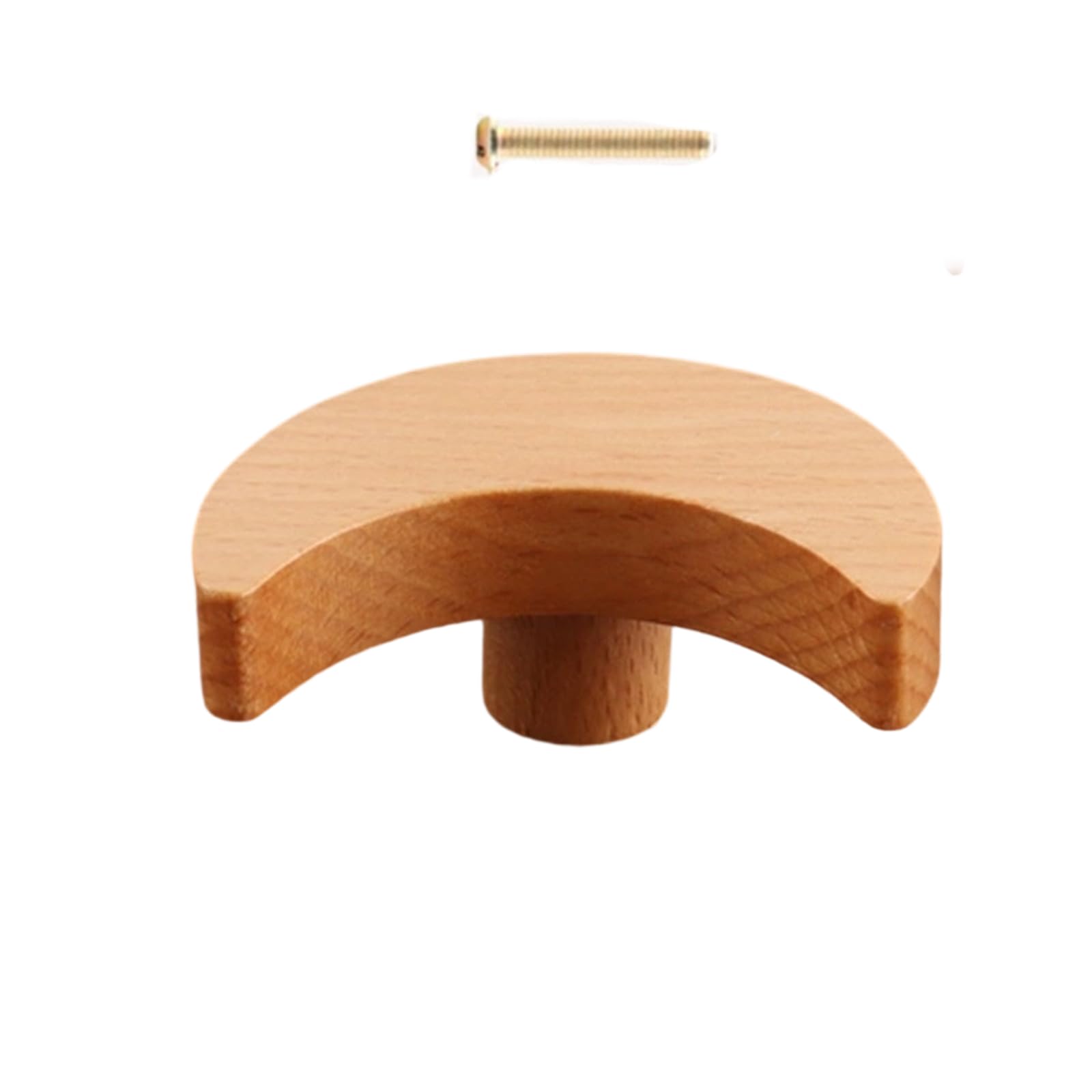 ZBIianxer Wood Handle Children Room Furniture Handle for Cabinets and Drawers Door Knobs Kitchen Cupboard Wardrobe Pulls Children Room Decoration Furniture Hardware