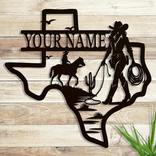 Custom Western Metal Wall Art