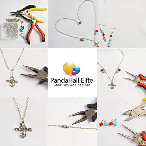 PandaHall Elite 60Pcs 2 Stili Charms Love Pendenti...