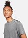 Nike Men's Dri-FIT Run Division T-Shirt, Gray Black, US Large