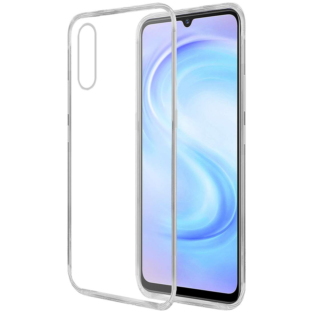 Amazon Brand - Solimo Mobile Cover for Vivo S1 / Vivo Z1x (Soft & Flexible Back Case), Transparent (B083PDX1M3) Amazon Price History, Amazon Price Tracker
