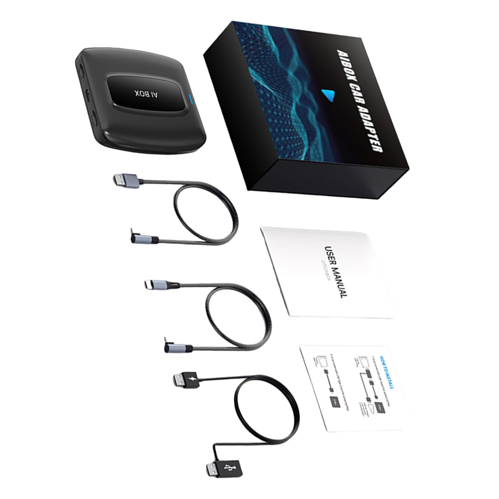 Adattatore Android AUTO da cablato a wireless Car Play che rivoluziona l'esperienza di guida con connettività wireless Supporto Android 12 AI Box da, EAU