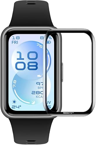 Premium TPU Film Screen Protector Compatible with Huawei Band 11 - TPU Film Watch Screen Protector - 0.3mm Thickness - Oleophobic Coating - Premium 2.5D arc Radian Smooth Edges