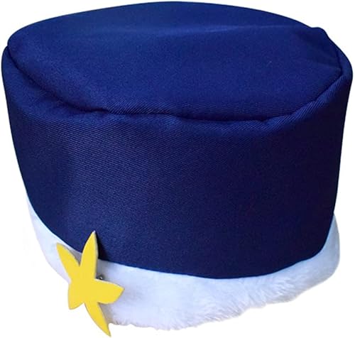 Miniatura 6 de Weixu Disfraz de cola de hadas de anime para cosplay, disfraz de Juvia Lockser para mujer y niña, traje de Halloween azul con sombrero