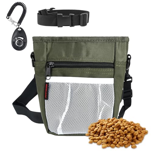 Dog Treat Pouches for Pet Training with Magnetic Closure Treat Pouches for Pet Traininglarge Dog Treat Training Pouch and Dog Clickertraining Treat Pouch Builtin Poop Bag Dispensergreen  Cucciolini Doodles Dog treat pouches for pet training with magnetic closure treat pouches for pet traininglarge dog treat training pouch and dog clickertraining treat pouch built in poop bag dispenser green   cucciolini doodles