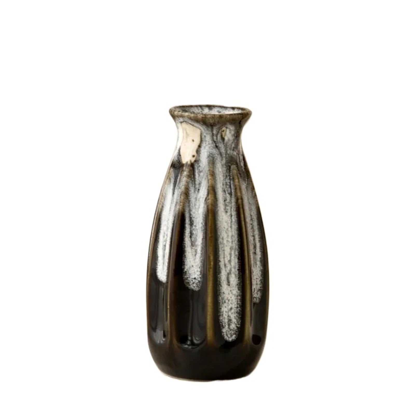 Vase en céramique au style rétro pour créer un salon chaleureux