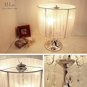 Amazon | テーブルランプ 卓上 シャンデリア 3灯 エクレン