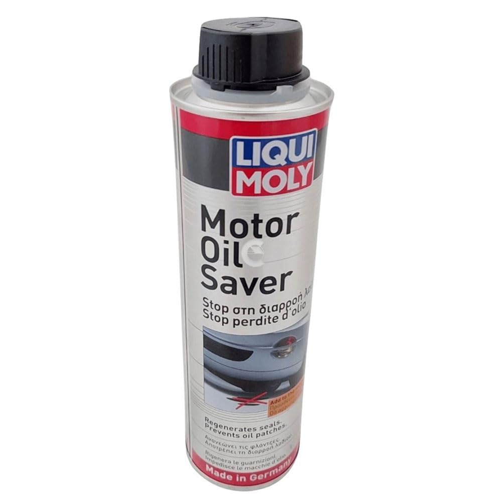 LIQUIMOLY 1802 ADDITIVO Stop PERDIRE D'OLIO Motore. RIGENERA GUARNIZIONI in Gomma E PLASTICA del Motore E Riduce LA Sua RUMOROSITA' E Le DILUIZIONI DELL'OLIO. 1 FLACONE X 300 ML
