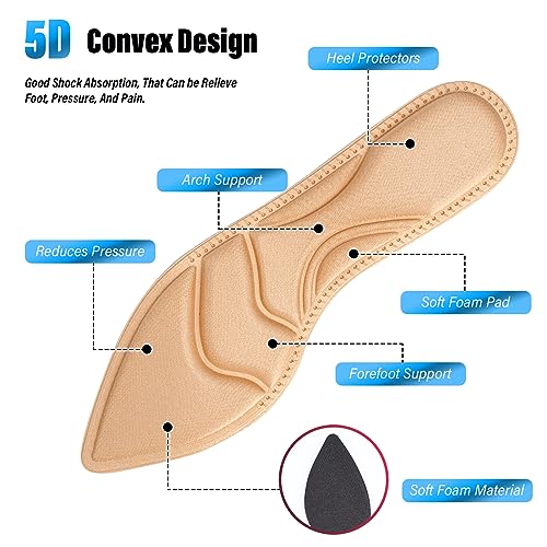 Plantillas para tacones altos WLLHYF 4 pares para mujer miniatura 7