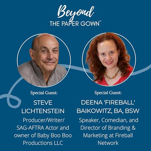 How to Make Connections Through Humor and Storytelling: A Candid Conversation With Steve Lichtenstein and Deena Baikowitz Podcast Por  arte de portada