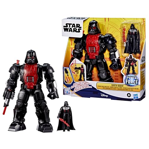 STAR WARS Epic World of Action Darth Vader Ultimate Mech Force Suit, 11-Inch Mech Suit & 4-Inch Action Figure, Toys for Boys & Girls Ages 4+ image 9