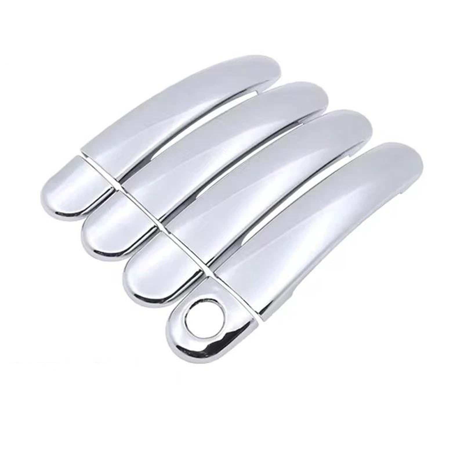 KJHOPY Car Door Handle Protective Cover Decorative Accessories for Vw for Tiguan 5N MK1 2009-2016(Style 1)